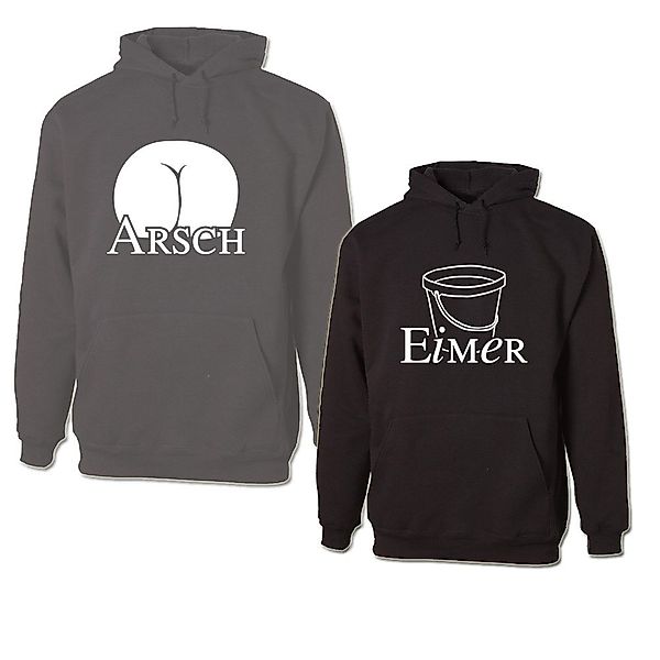 G-graphics Hoodie Arsch & Eimer (Partner- günstig online kaufen