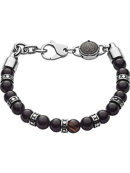 Diesel Edelstahlarmband Diesel Herren-Armband Stein Achat günstig online kaufen