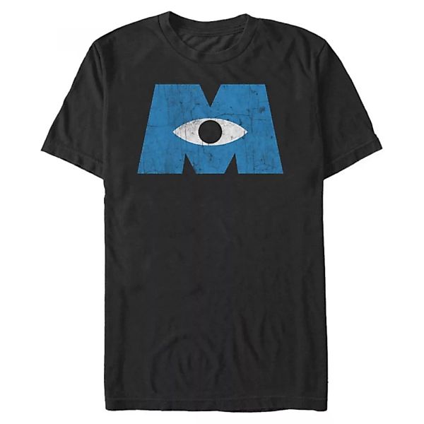 Pixar - Monster - Logo Distressed - Männer T-Shirt günstig online kaufen