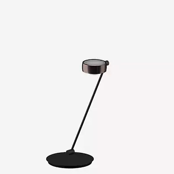 Occhio Sento Tavolo 60 E Tischleuchte LED links, Kopf phantom/Body schwarz günstig online kaufen