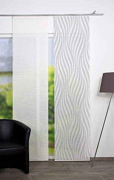 Vision S Schiebegardine »WAVE«, (1 St.), HxB: 260x60, Schiebevorhang Bambus günstig online kaufen