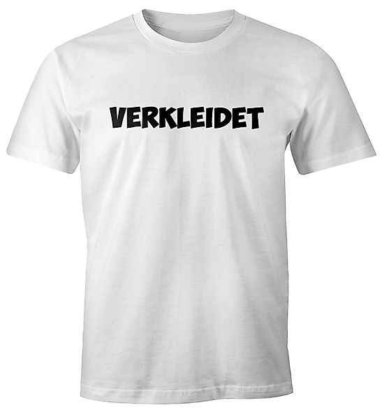 MoonWorks Print-Shirt Herren T-Shirt Verkleidet Fasching günstig online kaufen