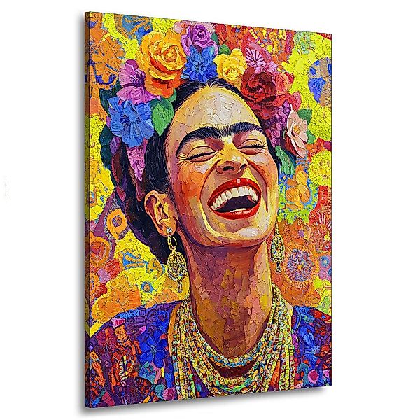 Artedinoi Leinwandbild Frida im Porträt mit günstig online kaufen