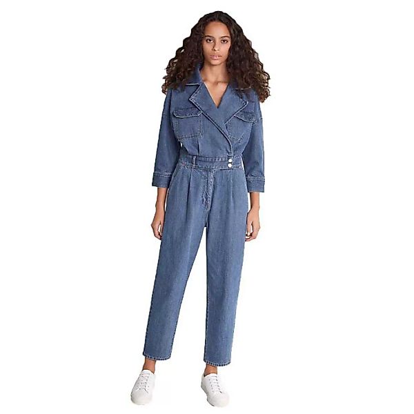 Salsa Jeans Denim Style Dye-effekt-strampler L Beige günstig online kaufen