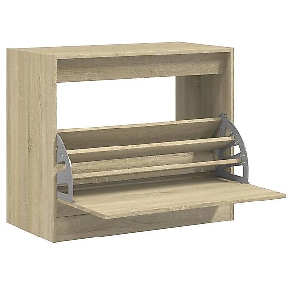 vidaXL Schuhschrank Sonoma-Eiche 80x42x69 cm Holzwerkstoff 840003 günstig online kaufen