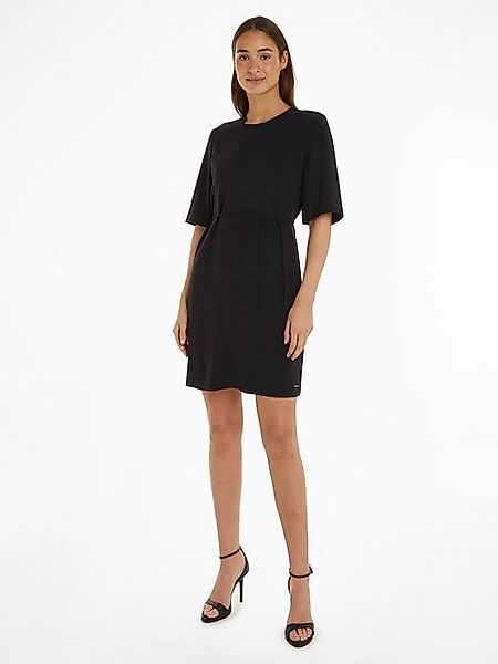 Calvin Klein Midikleid STRUCTURE TWLL MINI SHIFT DRESS günstig online kaufen