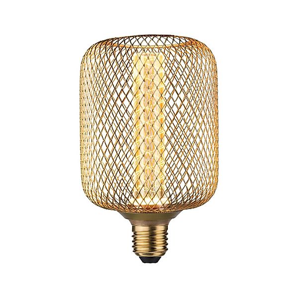Paulmann LED-Leuchtmittel »Metallic Glow Zyl messing Spiral 200lm 4,2W 1800 günstig online kaufen