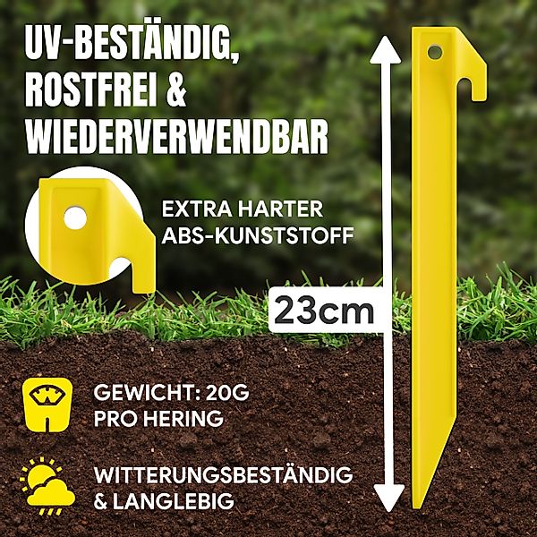 Oramics Zelthering robuste Camping Zeltheringe 23cm günstig online kaufen
