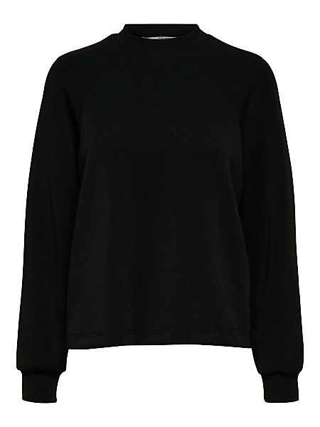 SELECTED Langarm- Sweatshirt Damen Schwarz günstig online kaufen