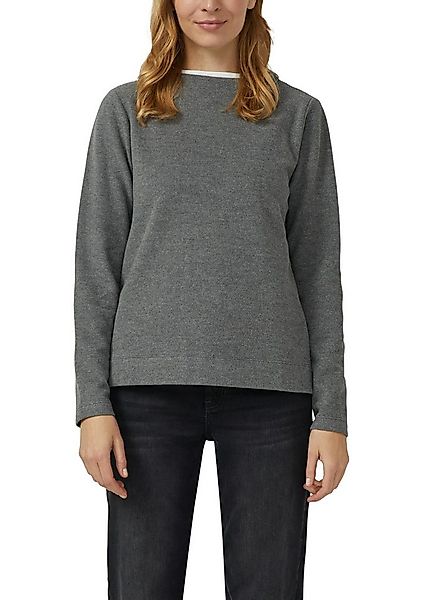 s.Oliver Sweatshirt mit kleinem Stehkragen/Turtleneck günstig online kaufen
