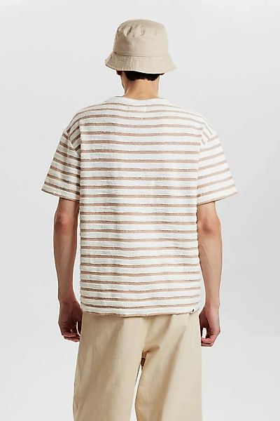 Anerkjendt Kikki T-shirt Orange Gestreift - Größe L günstig online kaufen