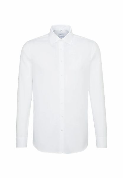seidensticker Businesshemd "Shaped" Shaped 1/1 Extra lang Kentkragen Uni günstig online kaufen