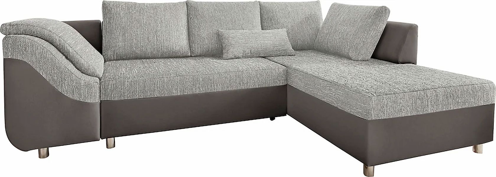 COLLECTION AB Ecksofa Sally L-Form, mit und ohne Bettfunktion, inklusive lo günstig online kaufen