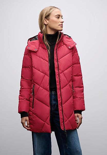 STREET ONE Steppmantel mit abnehmbarer Kapuze günstig online kaufen