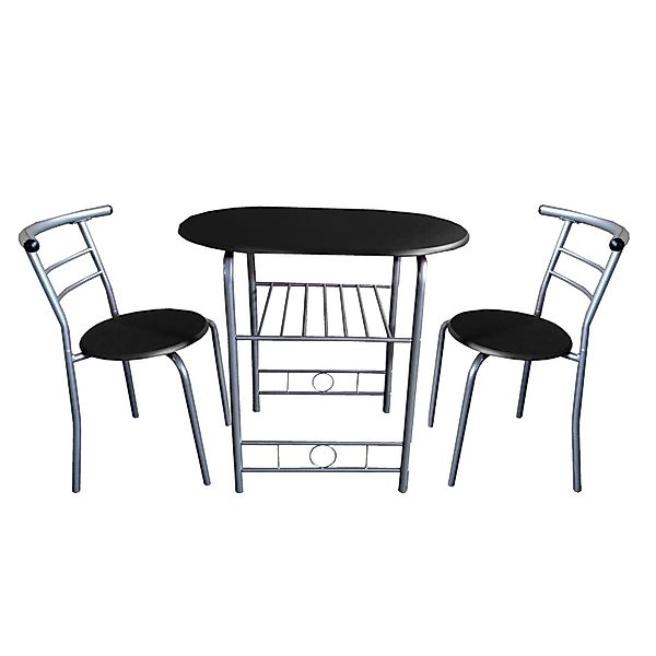HTI-Living Essgruppe Tischgruppe Schwarz Merit, (Set, günstig online kaufen