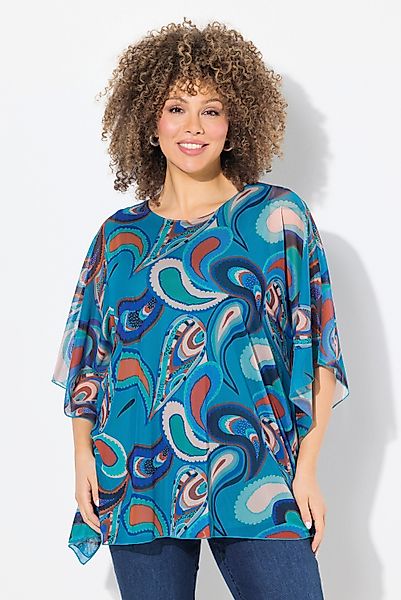 Ulla Popken Longbluse Bluse doppellagig Oversized günstig online kaufen