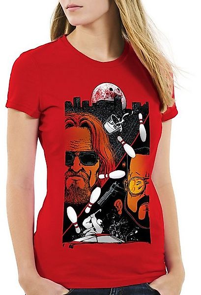 style3 T-Shirt The Dude lebowski bowling bowler big Jeff Bridges john goodm günstig online kaufen