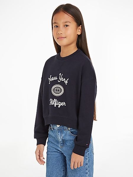 Tommy Hilfiger Langarmshirt HILFIGER NY EMBROIDERED günstig online kaufen