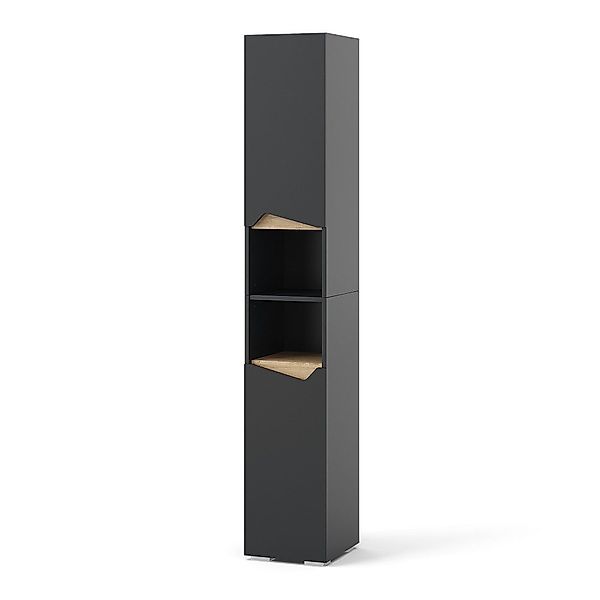 Vicco Hochschrank Marelle, Anthrazit/Anthrazit, 30 x günstig online kaufen