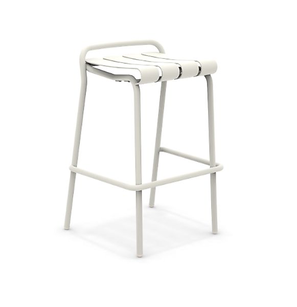 Verdea Outdoor Barhocker stapelbar ivory günstig online kaufen