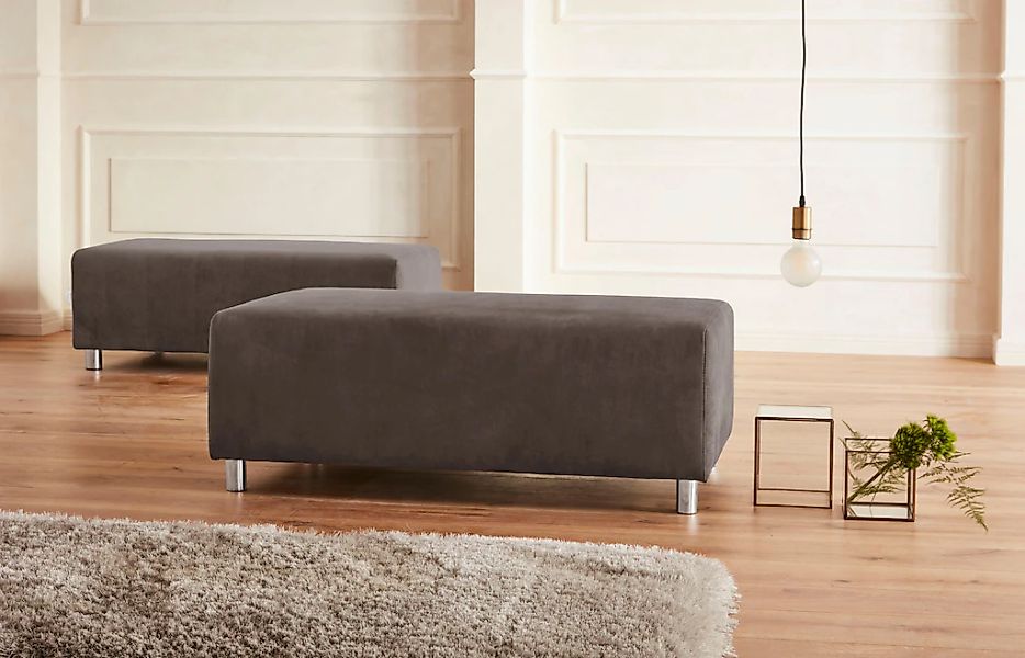 Home affaire Polsterhocker "Györ", democratichome Edition, passend zum Ecks günstig online kaufen