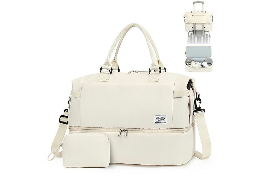 TAN.TOMI Reisetasche Wasserdichter Flugbegleiter Reise-Seesack - Tragetasch günstig online kaufen