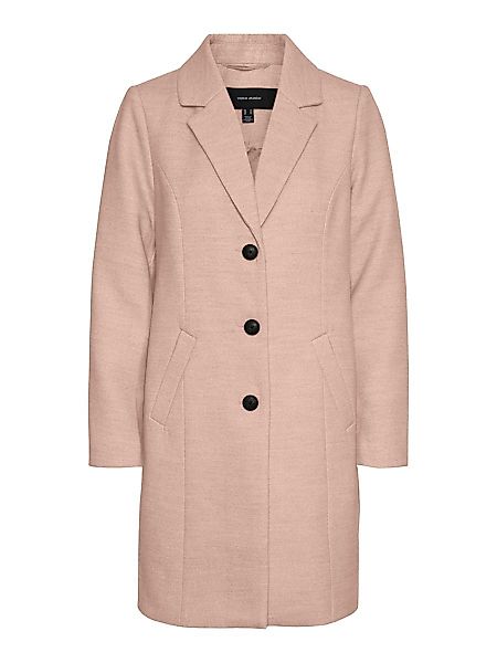 VERO MODA Langer Mantel Damen Pink günstig online kaufen