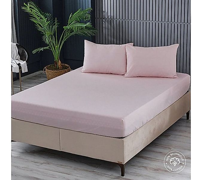 ARGAHOME Spannbettlaken Colourful Spannbettlaken 100% Baumwolle bis 35 cm G günstig online kaufen