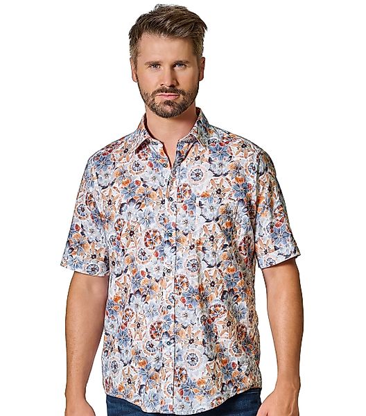 CASAMODA Leinenhemd CASAMODA Leinenhemd Print günstig online kaufen