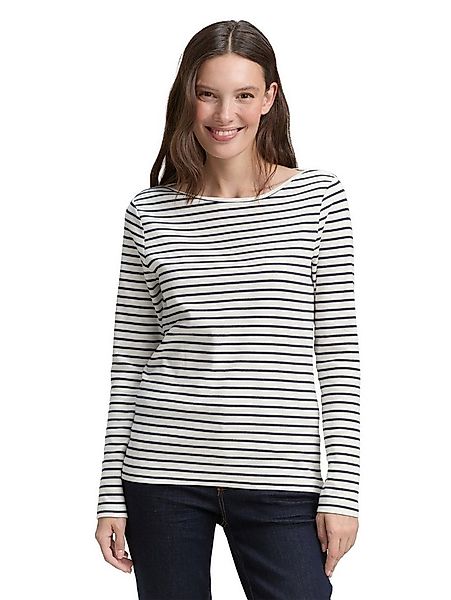 TOM TAILOR Langarmshirt mit Streifen Muster günstig online kaufen