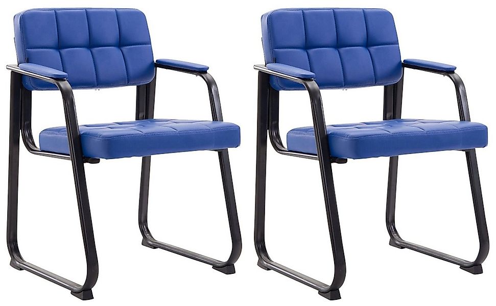 CLP Besucherstuhl Canada B Kunstleder (2er Set, 2 St), mit Armlehne günstig online kaufen