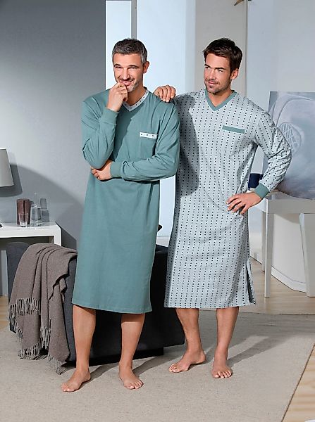 Kings Club Nachthemd "Nachthemden" Brusttasche günstig online kaufen