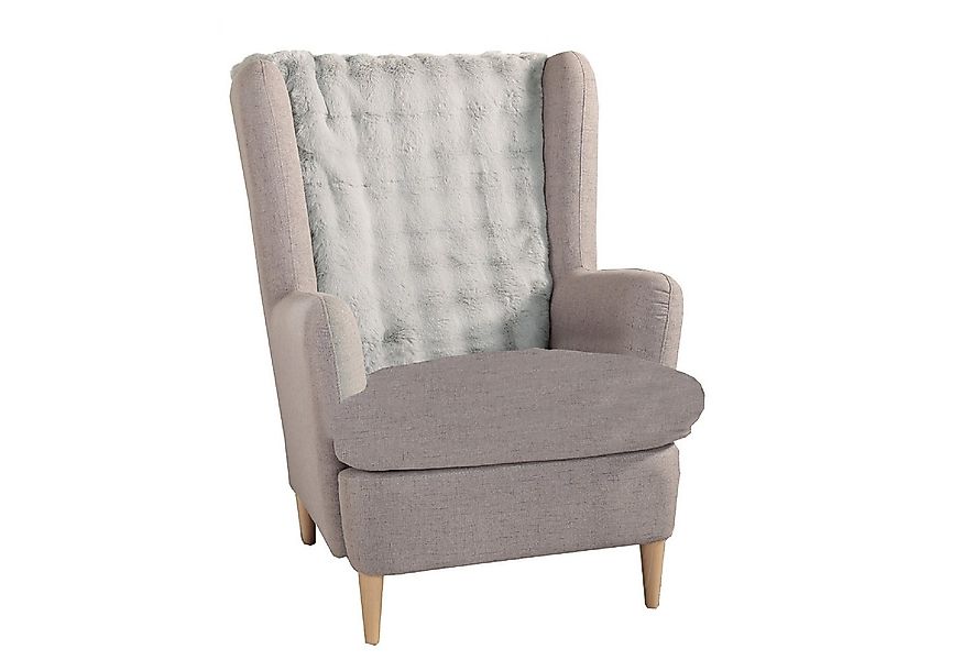 Delindo Lifestyle Sesselschoner Kuscheliger Webpelt Sesselschoner/Sofaschon günstig online kaufen