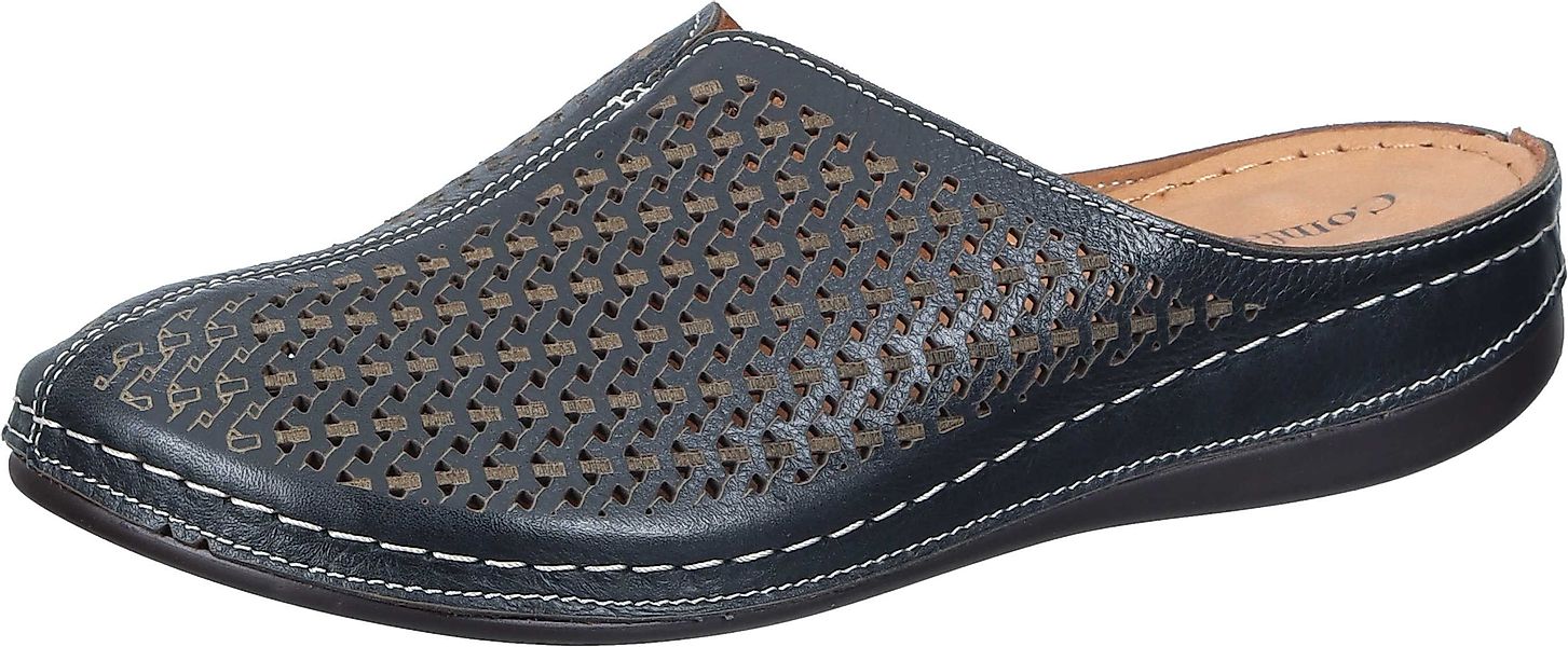 Comfortabel Pantoletten Pantolette aus echtem Leder günstig online kaufen