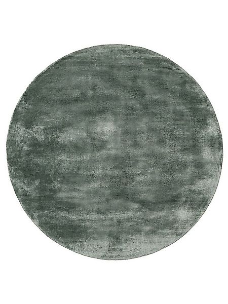benuta Teppich Nela, rund, Höhe: 6 mm, Viskoseteppich,Teppich Wohnzimmer, S günstig online kaufen