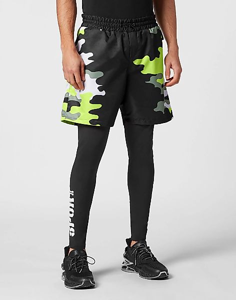 PLEIN SPORT Laufhose "Camouflage" günstig online kaufen