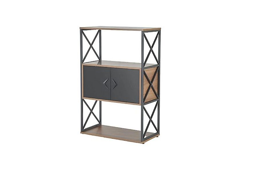 JVmoebel Aktenschrank Braun-Schwarzer Aktenschrank Designer Arbeitszimmer A günstig online kaufen