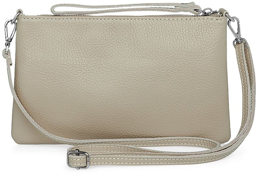 Caspar Clutch Abendtasche Kompakte Damen Leder Tasche - CLASSIC LINE - Mode günstig online kaufen