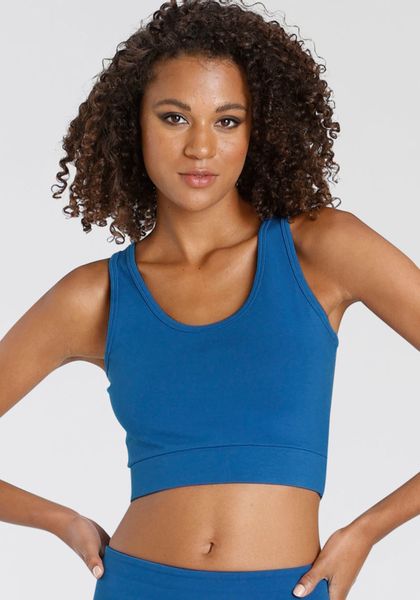 LASCANA ACTIVE Sporttop Crop-Top mit breiten günstig online kaufen