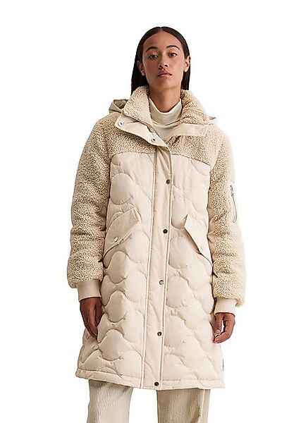 Marc O'Polo Daunenjacke mit lässigen Teddyplüsch-Details günstig online kaufen