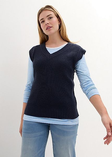 bonprix Pullunder mit V-Ausschnitt günstig online kaufen