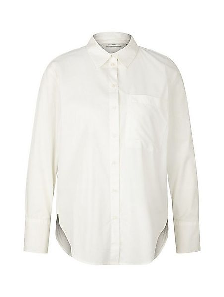 TOM TAILOR Langarmbluse Bluse mit aufgesetzter Brusttasche günstig online kaufen