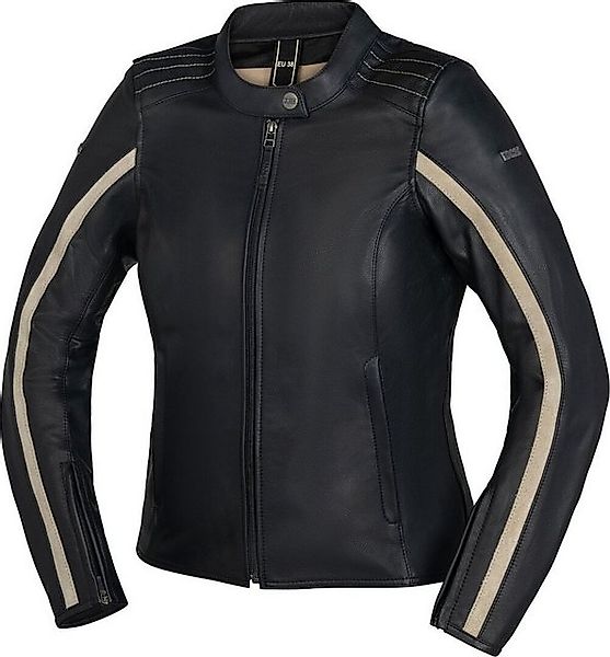 IXS Motorradjacke Stripe Damen Motorrad Lederjacke protektoren reißverschlu günstig online kaufen