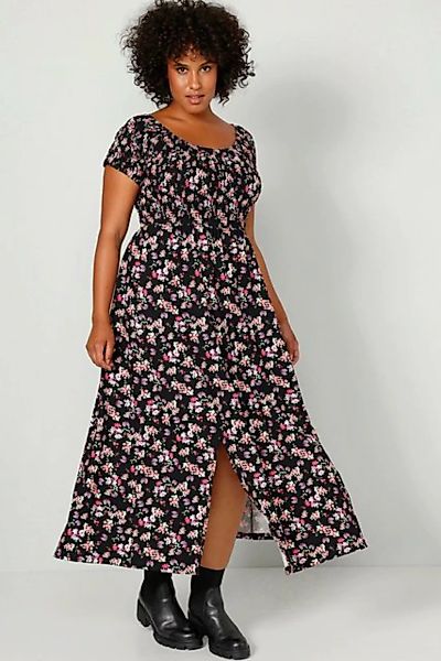 Angel of Style Sommerkleid Jersey-Maxikleid A-Line florales Muster günstig online kaufen