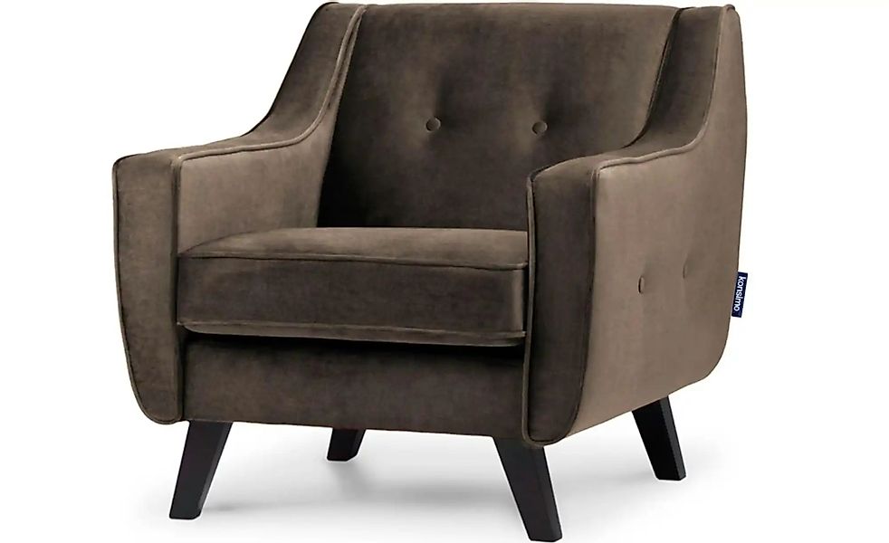 KONSIMO Sessel  Terso ¦ braun ¦ Maße (cm): B: 84 H: 81 Polstermöbel > Sesse günstig online kaufen