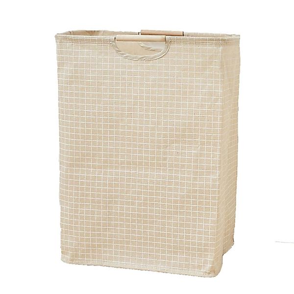 Coonoor Wäschekorb Faltbarer Geflochten Oxford-Gewebe Gitter 56×40×27 cm günstig online kaufen