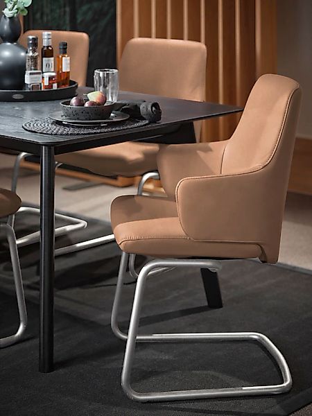 Stressless Polsterstuhl "Laurel", Microfaser DINAMICA, Low Back mit Armlehn günstig online kaufen