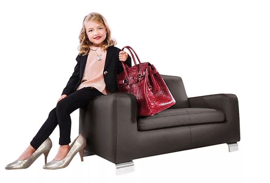 W.SCHILLIG 2-Sitzer »francesca mini«, Kindersofa mit Metallfuß, Breite 102 günstig online kaufen