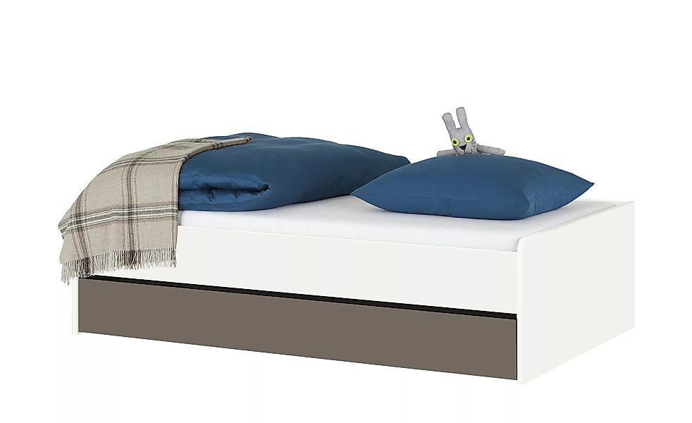 Duobett  Grow Up - weiß - 127 cm - 54,5 cm - Betten > Bettgestelle - Möbel günstig online kaufen