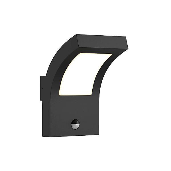 Arcchio LED Wandleuchte Außen Advik 9619189 mit Bewegungsmelder Spritzwasse günstig online kaufen